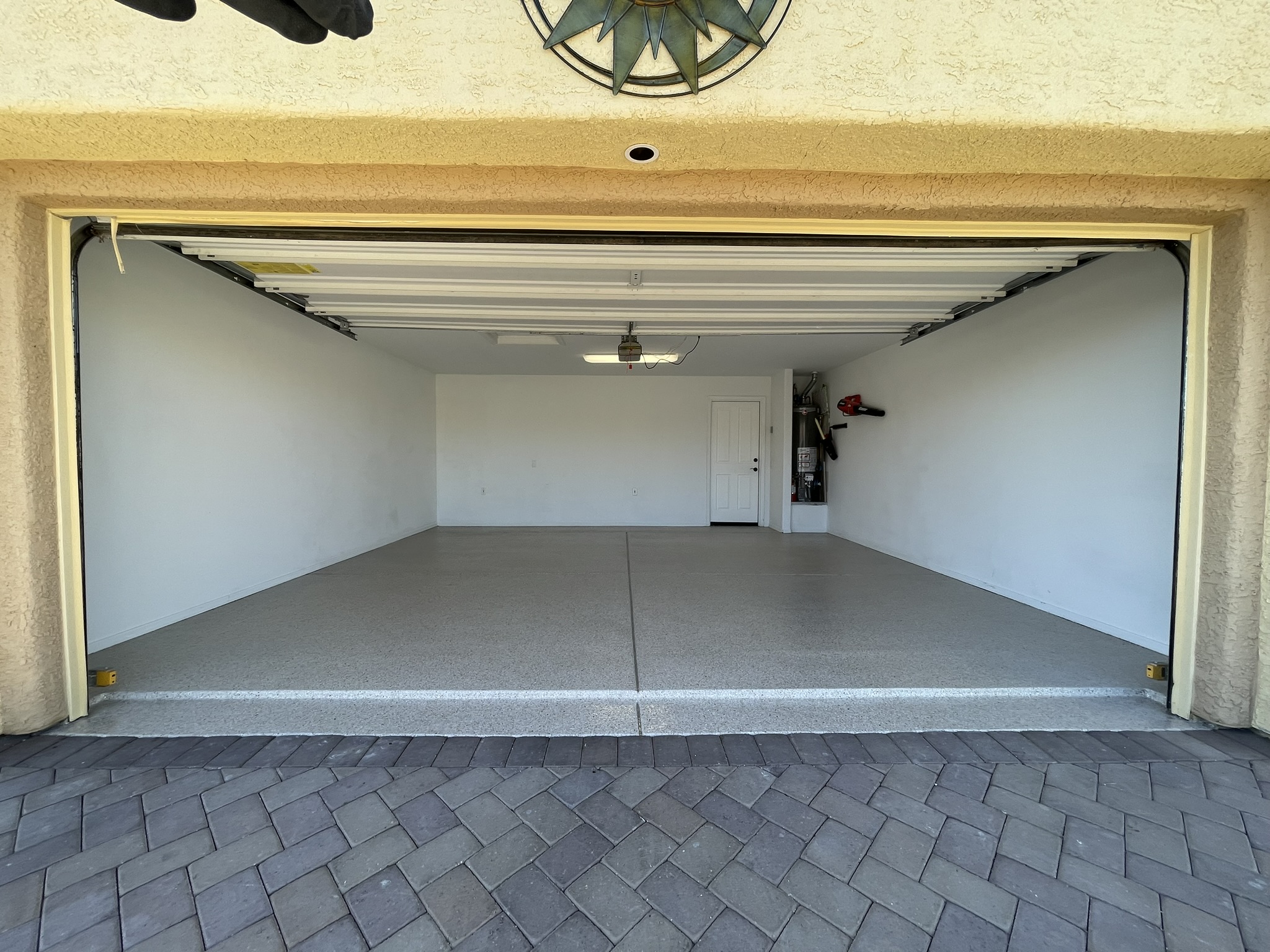 Top Quality Garage Floor Coating Restoration Performed at Heritage Highlands Dove Mountain, Marana, AZ